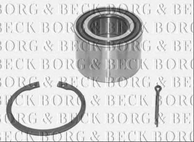 BORG & BECK bwk196 -  Комплект подшипника ступицы колеса